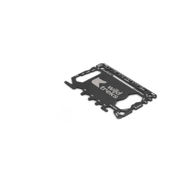 PEEBLES. Stainless steel multifunction card with 20 functions